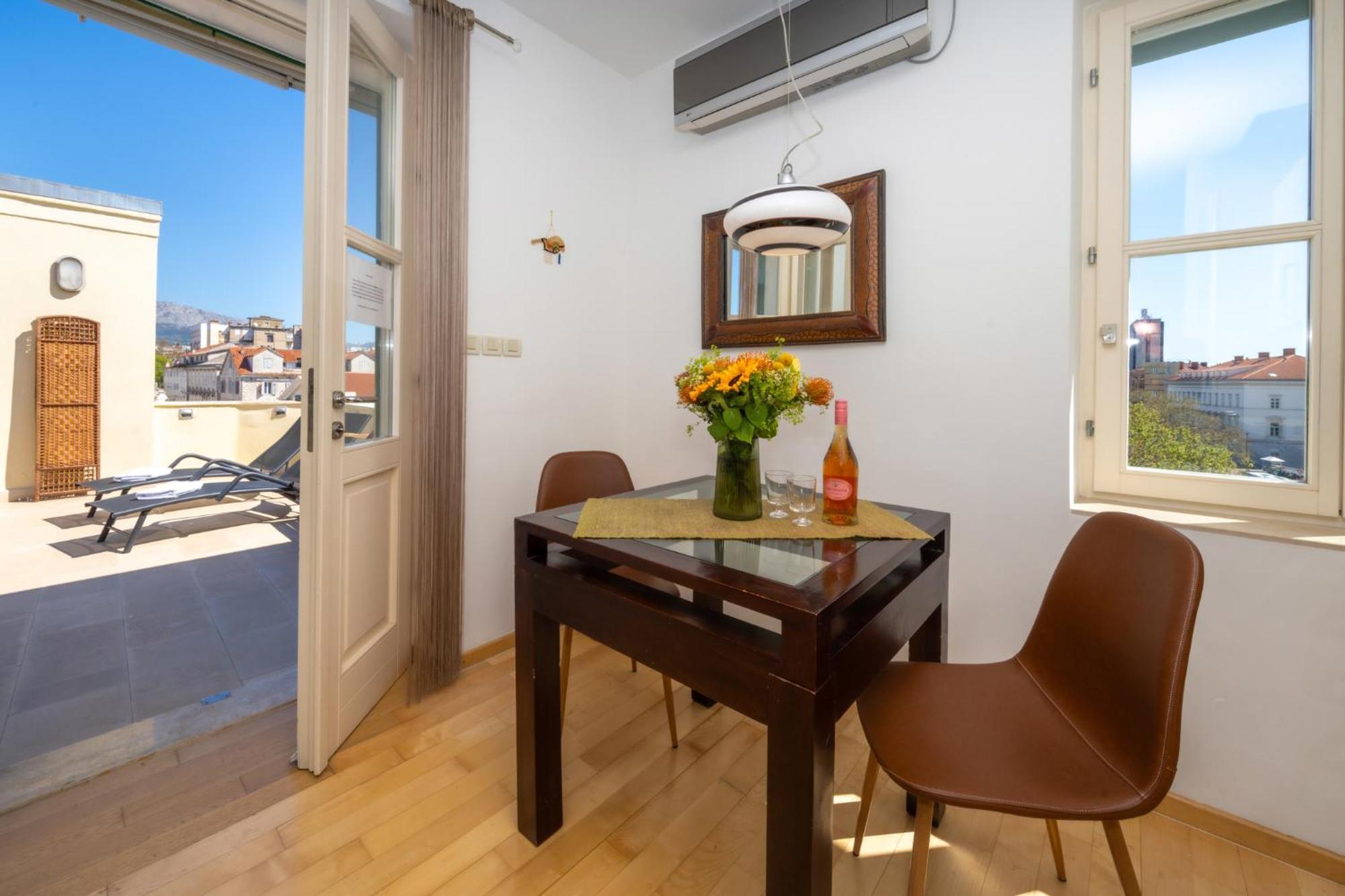 Апартаменты Terazza Grande In Diocletian Tower Сплит Экстерьер фото
