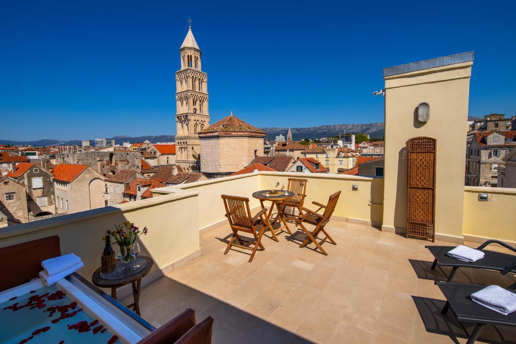 Апартаменты Terazza Grande In Diocletian Tower Сплит Экстерьер фото