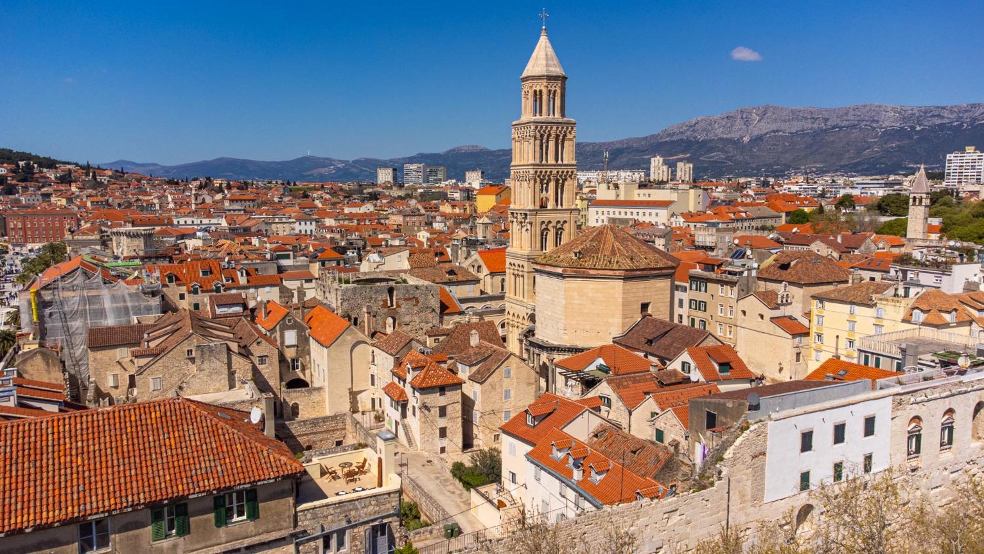 Апартаменты Terazza Grande In Diocletian Tower Сплит Экстерьер фото