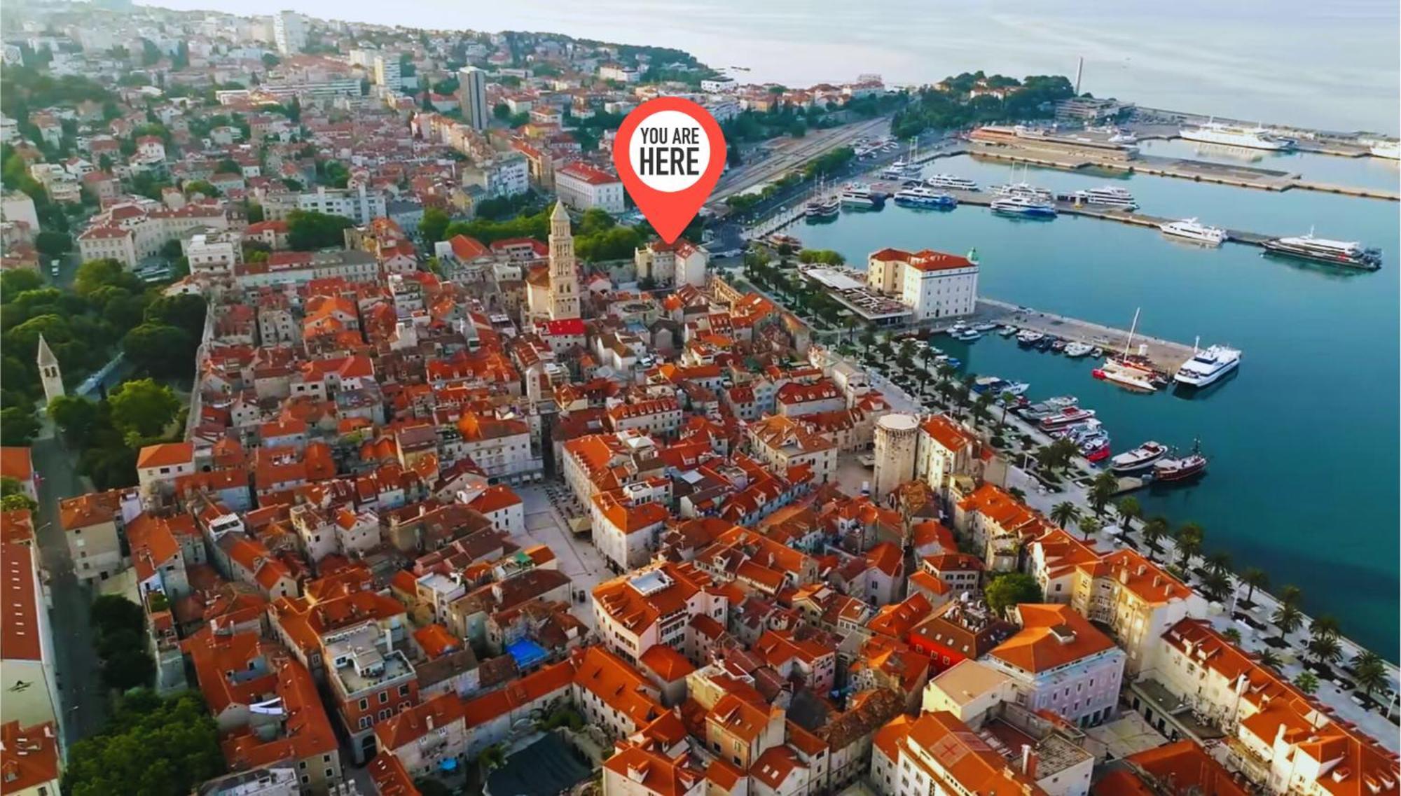 Апартаменты Terazza Grande In Diocletian Tower Сплит Экстерьер фото