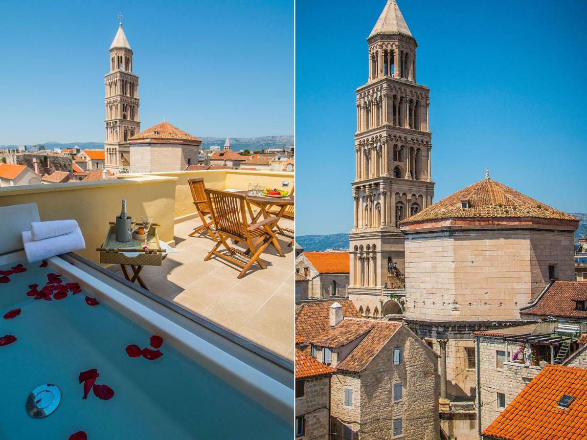 Апартаменты Terazza Grande In Diocletian Tower Сплит Экстерьер фото